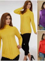 تونیک بافت یقه اسکی مجلسی