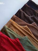 شلوار مخمل کبریتی کمر کش 21148