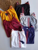 شومیز گلدوزی نخی 32865