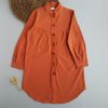 مانتو الیاف زنانه گندم 39545