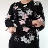 بلوز دورس زنانه طرح گل پفکی 72268