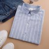 شومیز مانتویی نخ پنبه H&M