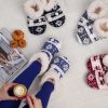 پاپوش زنانه ساقدار حوله ای کریسمس