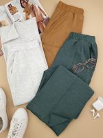 شلوار بگ دورس پنبه H&M