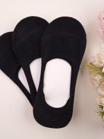 جوراب کالج پشت ژله ای مشکی زنانه 239840