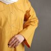 مانتو جلودکمه بلند زنانه شبنم