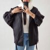مانتو جلوباز گتردار زنانه السا