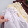 شلوار اسلش کتان زنانه سایز XL-4XL