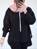 شومیز مانتویی جلودکمه شیوانا