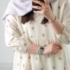 پیراهن لینن بلند زنانه لادن