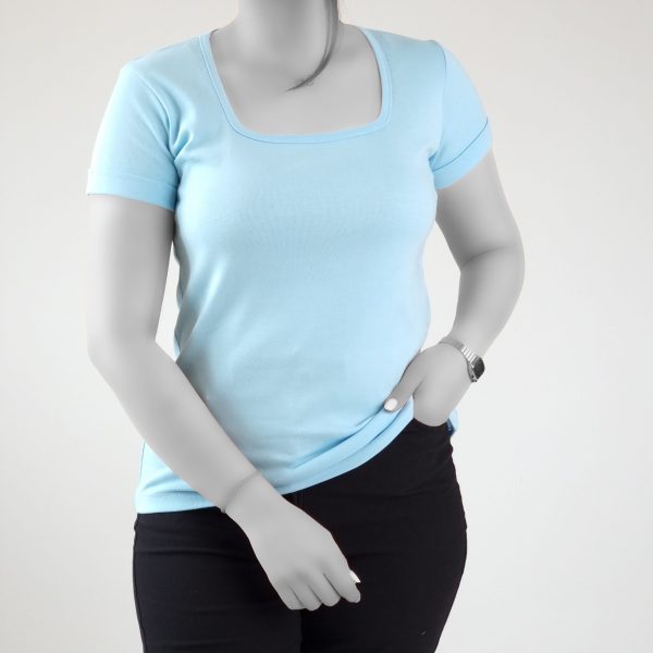 تیشرت یقه خشتی Della (ایراد دار)