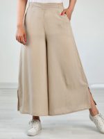 شلوار دامنی نخی زنانه