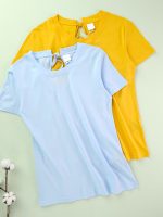 تیشرت نخ پنبه زنانه H&M (ایراد دار)
