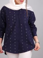 شومیز مانتویی لینن سامینا