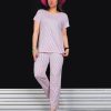 ست راحتی تیشرت و شلوار کاتیا