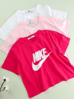 تیشرت کراپ نخ پنبه Nike