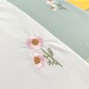 تیشرت نخ پنبه گلدوزی زنانه نسترن (ایراد دار)