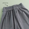 شلوار بگ کتان لینن زنانه پارمیدا