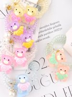 پک دوتایی کش مو سیم تلفنی Cute Bear