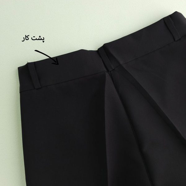 شلوار راسته مشکی زنانه 298624