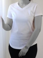 تیشرت بیسیک یقه هفت نخ پنبه