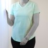 تیشرت بیسیک یقه هفت نخ پنبه