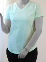 تیشرت بیسیک یقه هفت نخ پنبه