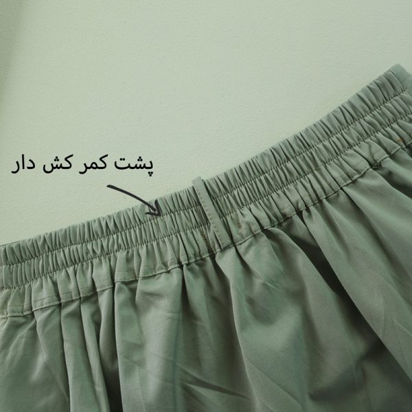 دامن طرح دکمه مهسان