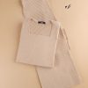 ست بلوز و شلوار کبریتی زنانه Della ( یقه خشتی کات خورده)