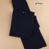 ست بلوز و شلوار کبریتی زنانه Della ( یقه خشتی کات خورده)