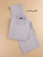 ست بلوز و شلوار کبریتی زنانه Della ( یقه خشتی کات خورده)