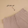 ست بلوز و شلوار کبریتی زنانه Della ( یقه خشتی کات خورده)