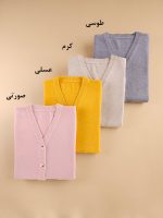 ژاکت بافت جیب دار