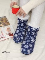 پاپوش زنانه ساقدار حوله ای