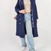 ترنچ کت آستردار کتان زارا