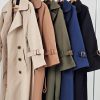 ترنچ کت آستردار کتان زارا