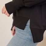 بلوز دورس توکرک مشکی فینگردار