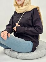 بلوز دورس توکرک مشکی فینگردار