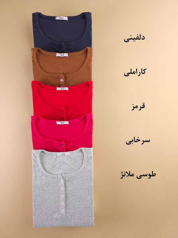 بلوز جلو دکمه زنانه