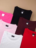 تیشرت بیسیک نخ پنبه زنانه H&M
