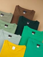 تیشرت بیسیک نخ پنبه زنانه H&M