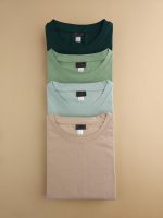 تیشرت بیسیک نخ پنبه زنانه H&M