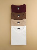 تیشرت بیسیک نخ پنبه زنانه H&M