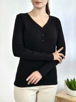 بلوز جلو دکمه زنانه