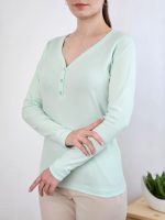 بلوز جلو دکمه زنانه