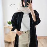 شومیز مانتویی کتان