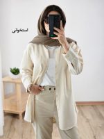 شومیز مانتویی کتان
