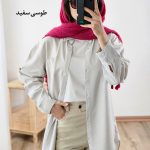 شومیز مانتویی کتان