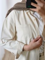 شومیز مانتویی کتان