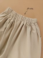 شلوار مام کبریتی لینن